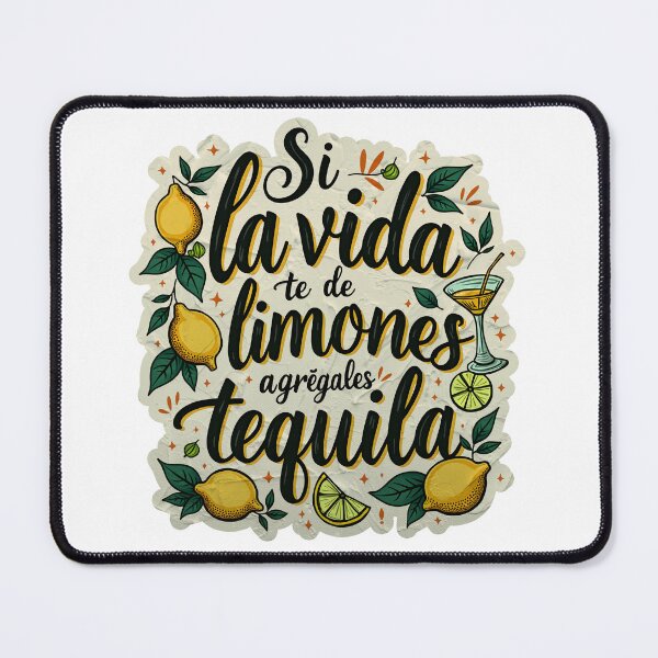 Item preview, Limones y Tequila designed and sold by CreativoDesign.