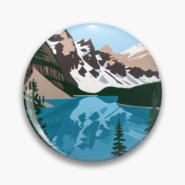 Item preview, Banff Stamp-Style Sticker designed and sold by Artyx_Design.