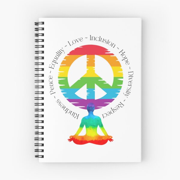 Item preview, Kindness Peace Equality Love Inclusion Hope Diversity Respect Tee designed and sold by QueenBee-Prints.