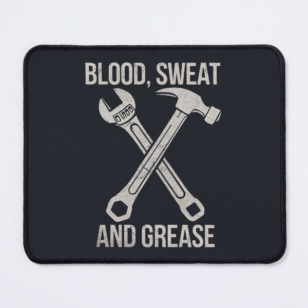Item preview, Blood Sweat And Grease designed and sold by CreepyCornerArt.