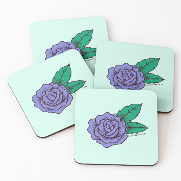 Item preview, Ecclesiastes 3:11 Purple Rose designed and sold by h2hstudios.