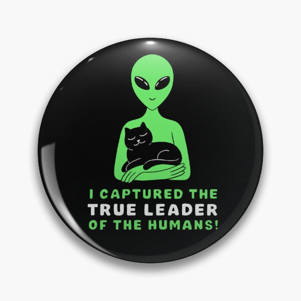 Item preview, Alien and cat leader designed and sold by coffeeman.