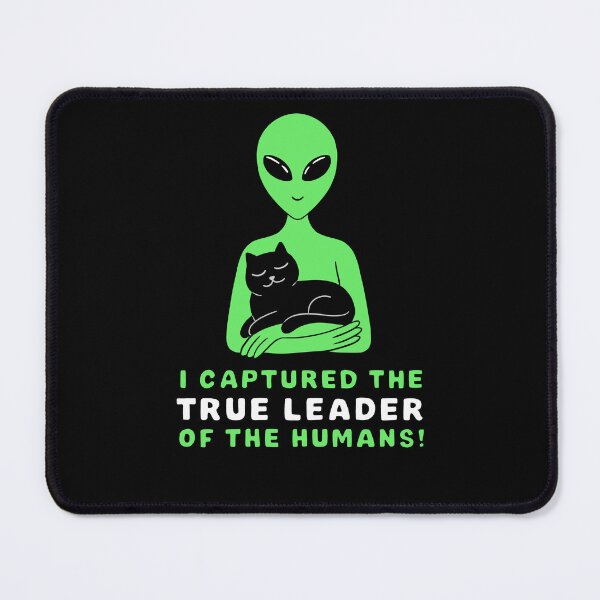 Item preview, Alien and cat leader designed and sold by coffeeman.