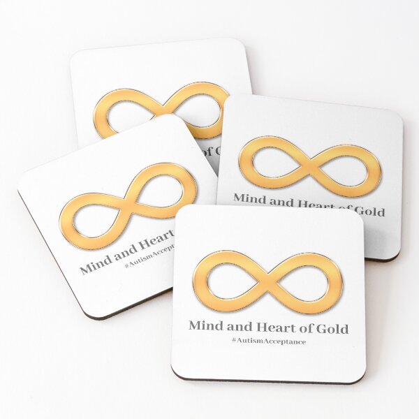 Item preview, Autistic Mind and Heart of Gold designed and sold by SarcasticSarah.