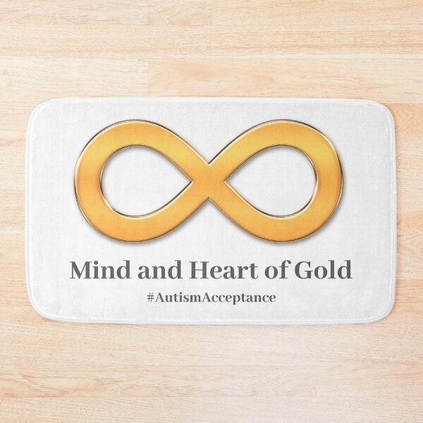 Item preview, Autistic Mind and Heart of Gold designed and sold by SarcasticSarah.