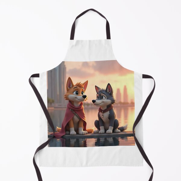 Item preview, Sunset for comic style wolves friends designed and sold by PhilDreams.