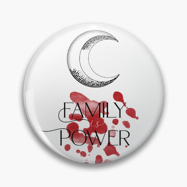 Item preview, The Originals Crescent Moon Quote Print | “Family is Power” | Dark Vampire Art designed and sold by Claque.