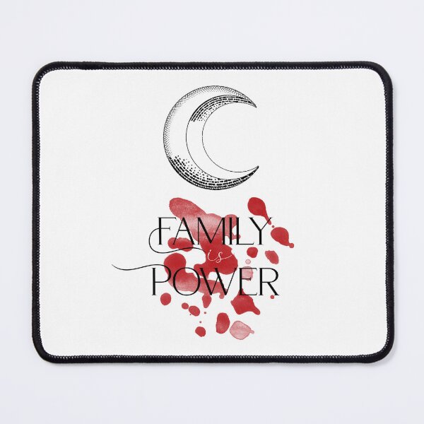 Item preview, The Originals Crescent Moon Quote Print | “Family is Power” | Dark Vampire Art designed and sold by Claque.