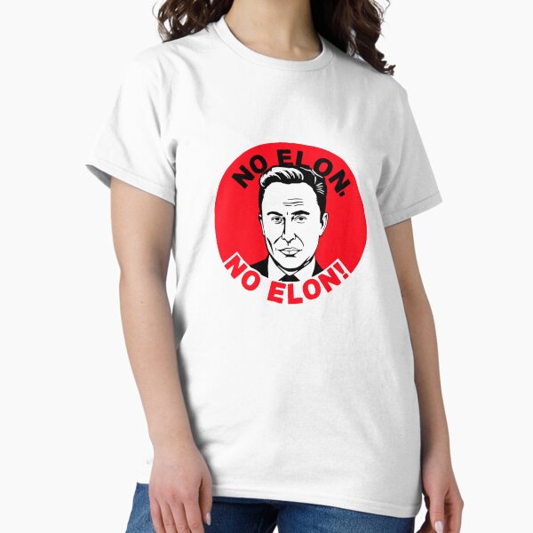 Vista previa del artículo con la obra «¡NO A ELON! ¡Calcomanía redonda anti-Elon Musk para parachoques de Tesla!», diseñado y vendido por vpsophia.