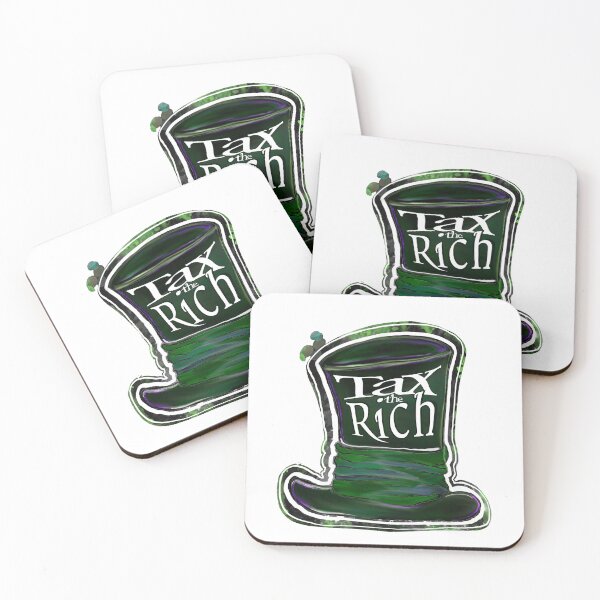 Item preview, Tax the rich, top hat , Billionaire Protest Art designed and sold by aadventures.