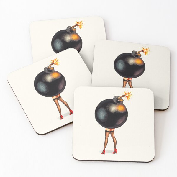 Item preview, Bomb Pin-Up designed and sold by Kelly  Gilleran.