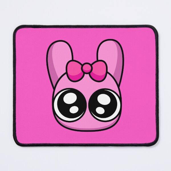 Artikelvorschau, Niedlicher Pinky-Charakter von Sprunkies entworfen und verkauft von Kubala Designs.