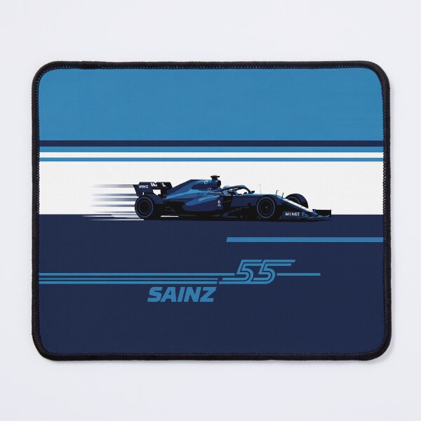 Item preview, Carlos Sainz #55 Velocity Graphic - 2025 Williams Racing Motion Art | F1 Driver Tribute designed and sold by Studio F1Grid.