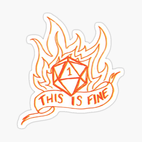 Item preview, This is Fine D20 designed and sold by WeeMaCam.