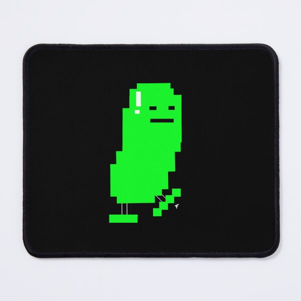 Item preview, Run! Pickle! Run! - Black Background designed and sold by The Abysmall.