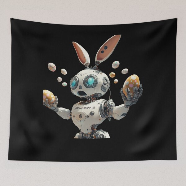 Item preview, Eggsterminate! (Easter Dalek) designed and sold by SoulArtMarta.