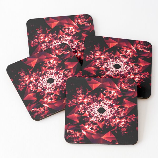 Item preview, Red Fractal Kaleidoscope designed and sold by Exodoi.
