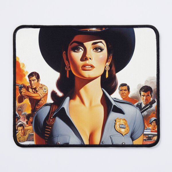 Item preview, Western Sheriff Woman designed and sold by PulpVintage.