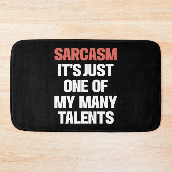 Item preview, The Sarcasm Virtuoso's Wardrobe Essential designed and sold by DarylWelsh2024.