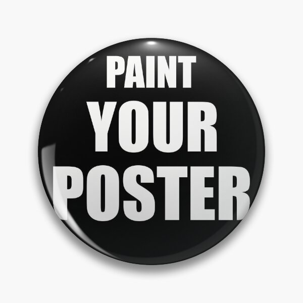 Item preview, Paint Your Poster designed and sold by PoliteAdjacent.