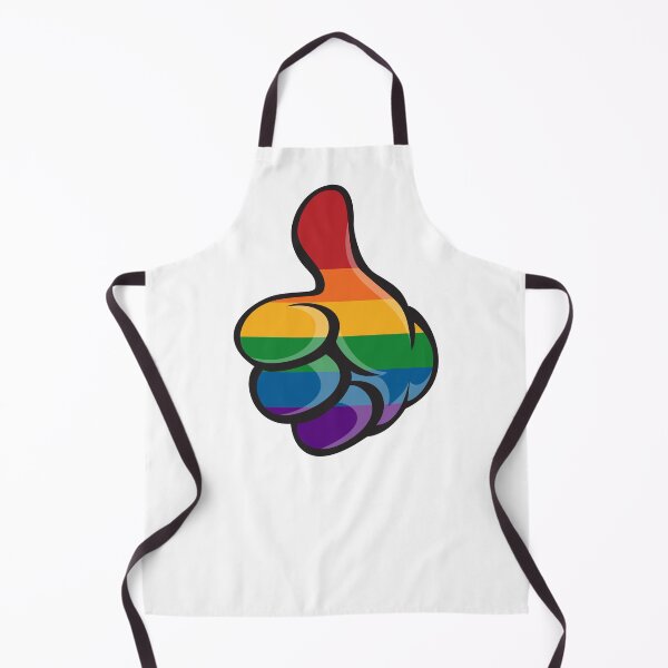 Item preview, Large Gloved hand in LGBT Rainbow Pride Flag Colors designed and sold by LiveLoudGraphic.