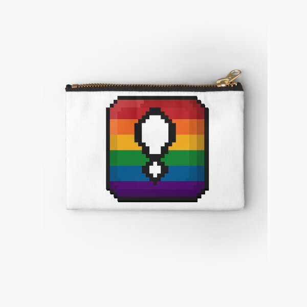 Item preview, Pixel Rainbow Exclamation Point "!" Box designed and sold by LiveLoudGraphic.