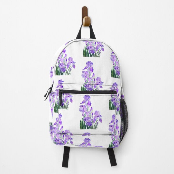 Item preview, Bright Watercolour purple irises. designed and sold by esvb.