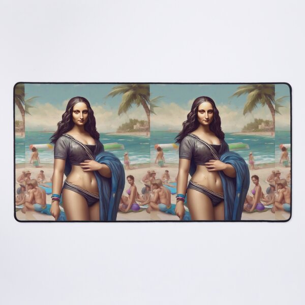 Item preview, Mona Lisa on holidays designed and sold by PhilDreams.