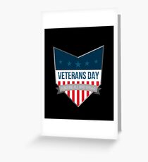 Veterans Day Patriot Greeting Card