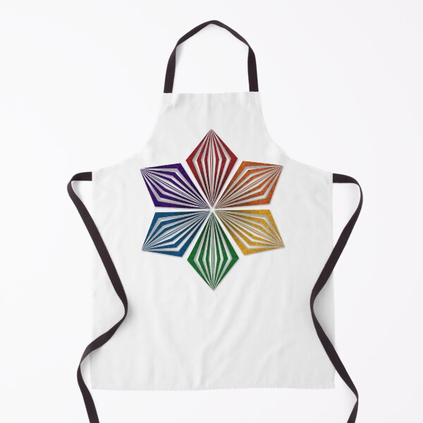 Artikelvorschau, LGBTQ Regenbogen-Pride-Flagge Farbiger geometrischer Starburst entworfen und verkauft von LiveLoudGraphic.