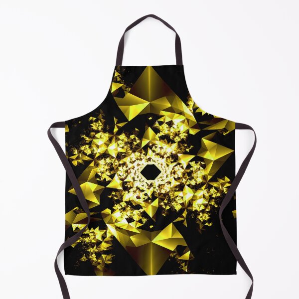 Item preview, Yellow Fractal Kaleidoscope designed and sold by Exodoi.