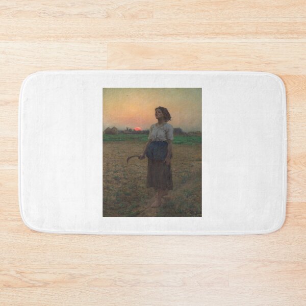 Item preview, The Song Of The Lark - Jules Breton - A lone peasant girl designed and sold by Mapsart-.
