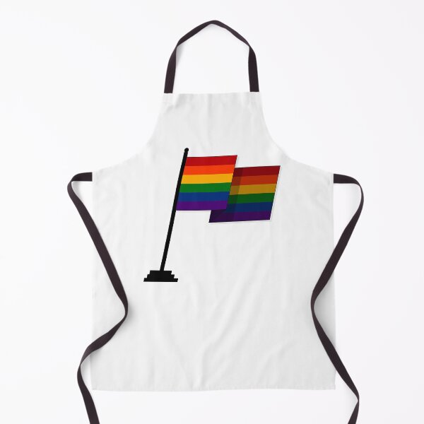 Item preview, Large Waving Flag in LGBTQ Rainbow Pride Flag Colors designed and sold by LiveLoudGraphic.