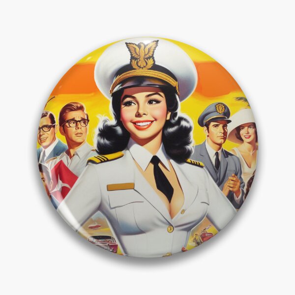 Item preview, Vintage Sailor Girl designed and sold by PulpVintage.