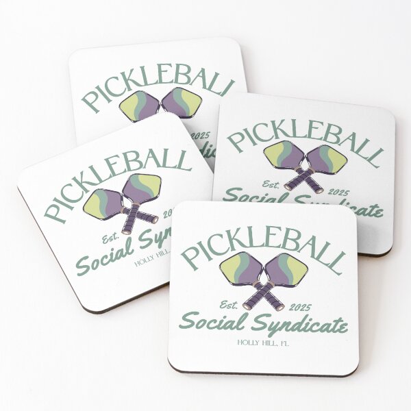 Item preview, Pickleball Social Syndicate Est 2025 Holly Hill, FL designed and sold by MoeTiff.