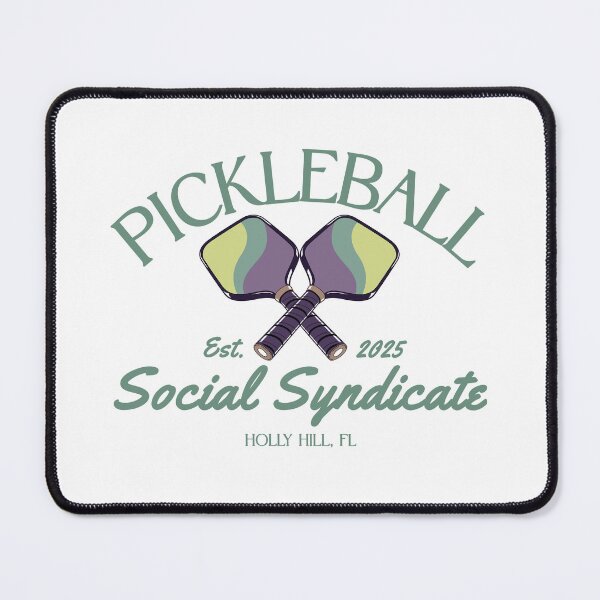 Item preview, Pickleball Social Syndicate Est 2025 Holly Hill, FL designed and sold by MoeTiff.