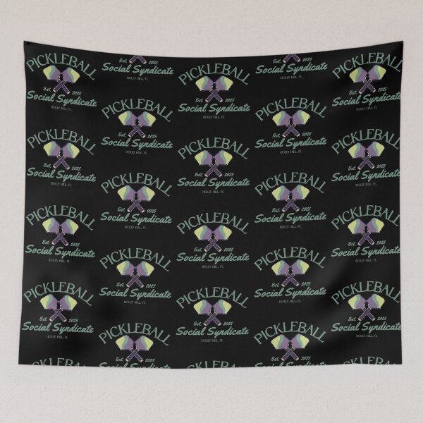 Item preview, Pickleball Social Syndicate Est 2025 Holly Hill, FL designed and sold by MoeTiff.