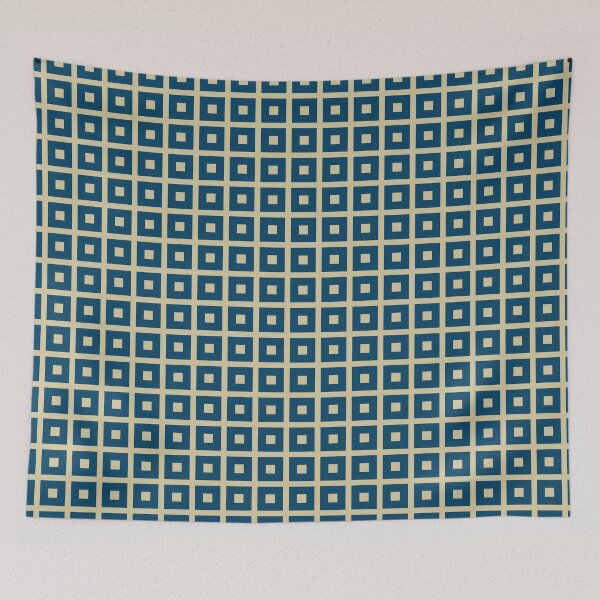 Item preview, Squares Blue designed and sold by Lisetta Collection.