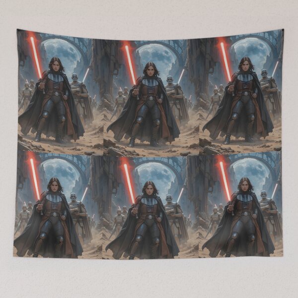Item preview, Fight Star Wars Cinematic Art Space SciFi Galactic designed and sold by ART ATTACK ZONE.