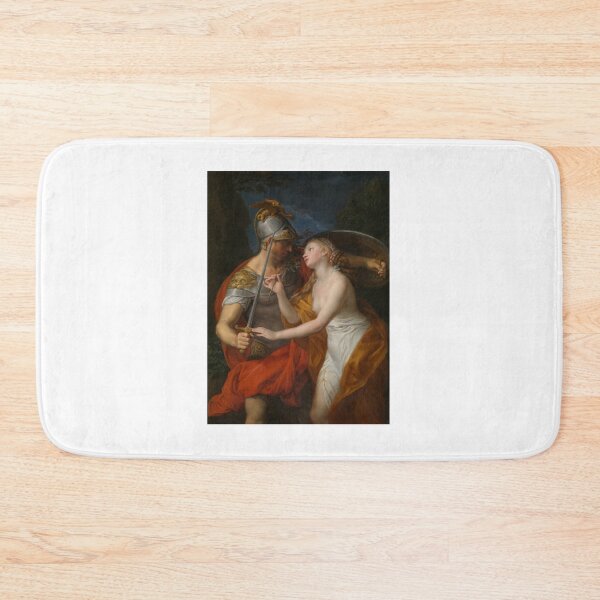 Item preview, Allegory of Peace and War - Pompeo Girolamo Batoni - The Warrior and the Maiden designed and sold by Mapsart-.