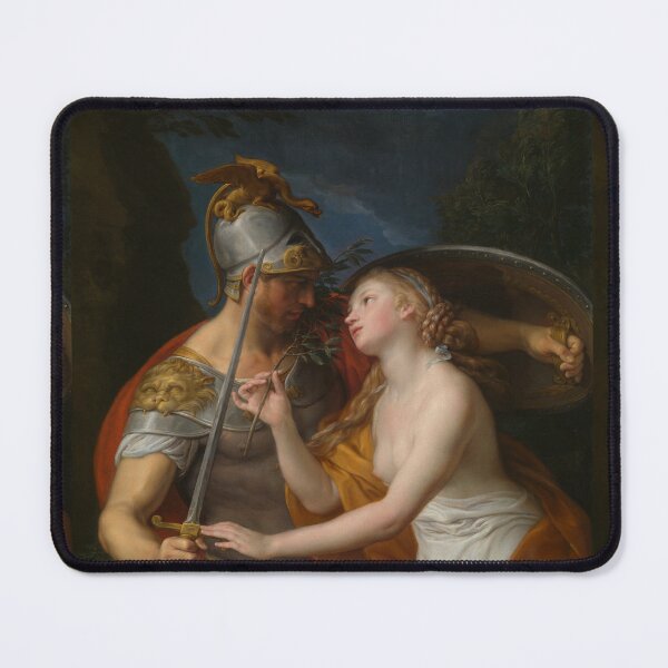 Item preview, Allegory of Peace and War - Pompeo Girolamo Batoni - The Warrior and the Maiden designed and sold by Mapsart-.