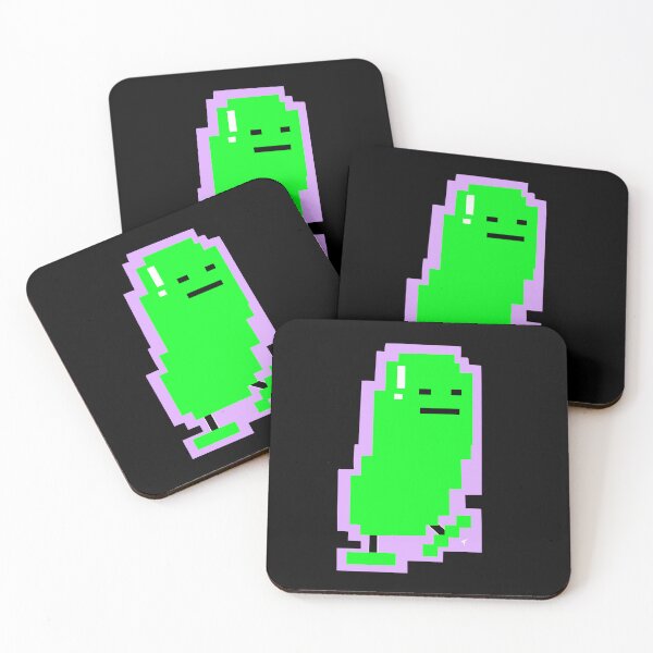 Item preview, Run! Pickle! Run! - Purple Outline designed and sold by The Abysmall.