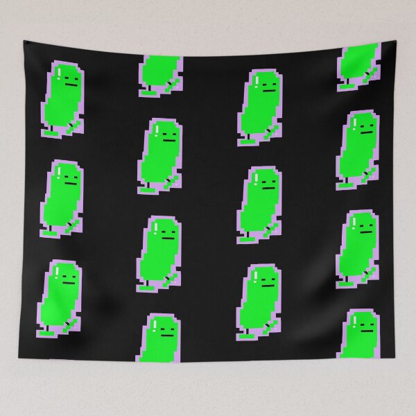 Item preview, Run! Pickle! Run! - Purple Outline designed and sold by The Abysmall.