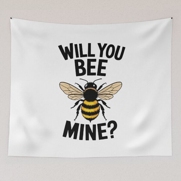 Item preview, Will You Bee Mine? designed and sold by Artyx_Design.
