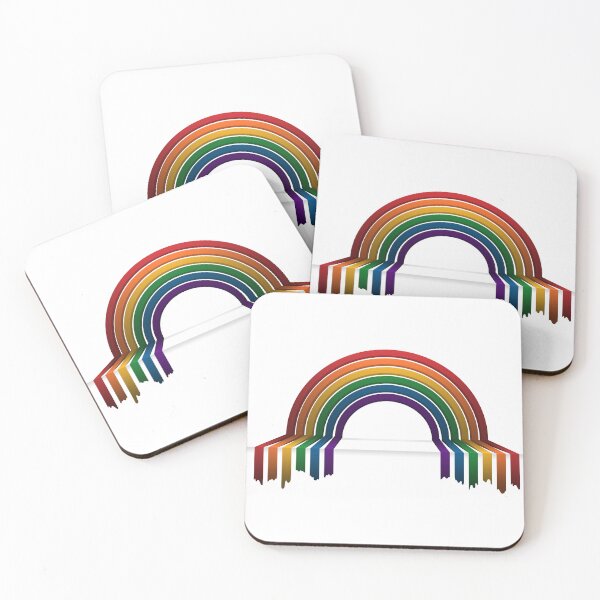 Item preview, LGBTQIA+ Pride Flag 3D Drip Rainbow designed and sold by LiveLoudGraphic.