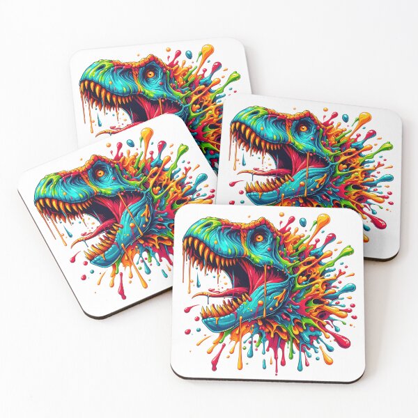Item preview, Colorful Dinosaur Art Explosion designed and sold by StyleTee11.