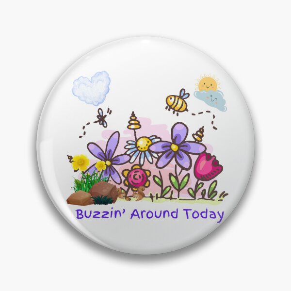 Item preview, Buzzin' Around Today Garden designed and sold by Thanks2u2.