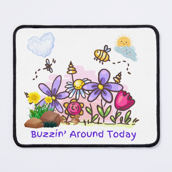 Item preview, Buzzin' Around Today Garden designed and sold by Thanks2u2.