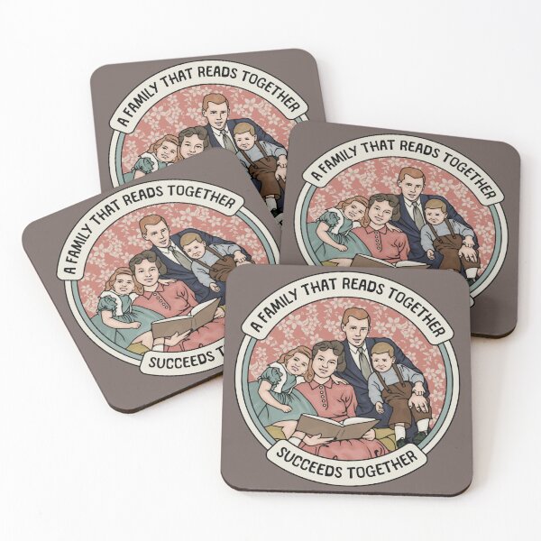 Item preview, A Family That Reads together Succeeds Together designed and sold by Unhinged Heather.