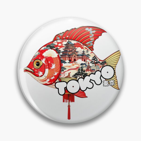 Item preview, Japan - Tokyo 東京 Fish designed and sold by junkyardcollage.